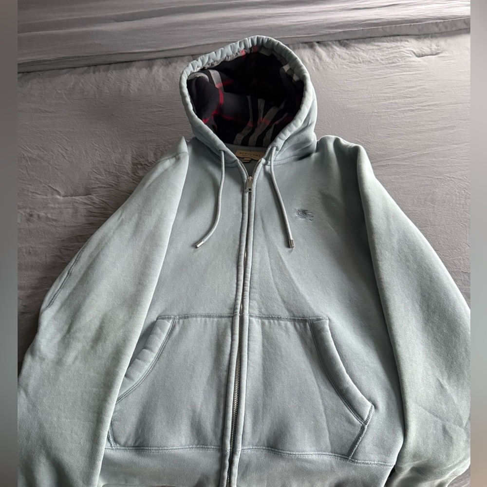 100% Authentic Burberry Zip Up Sweater